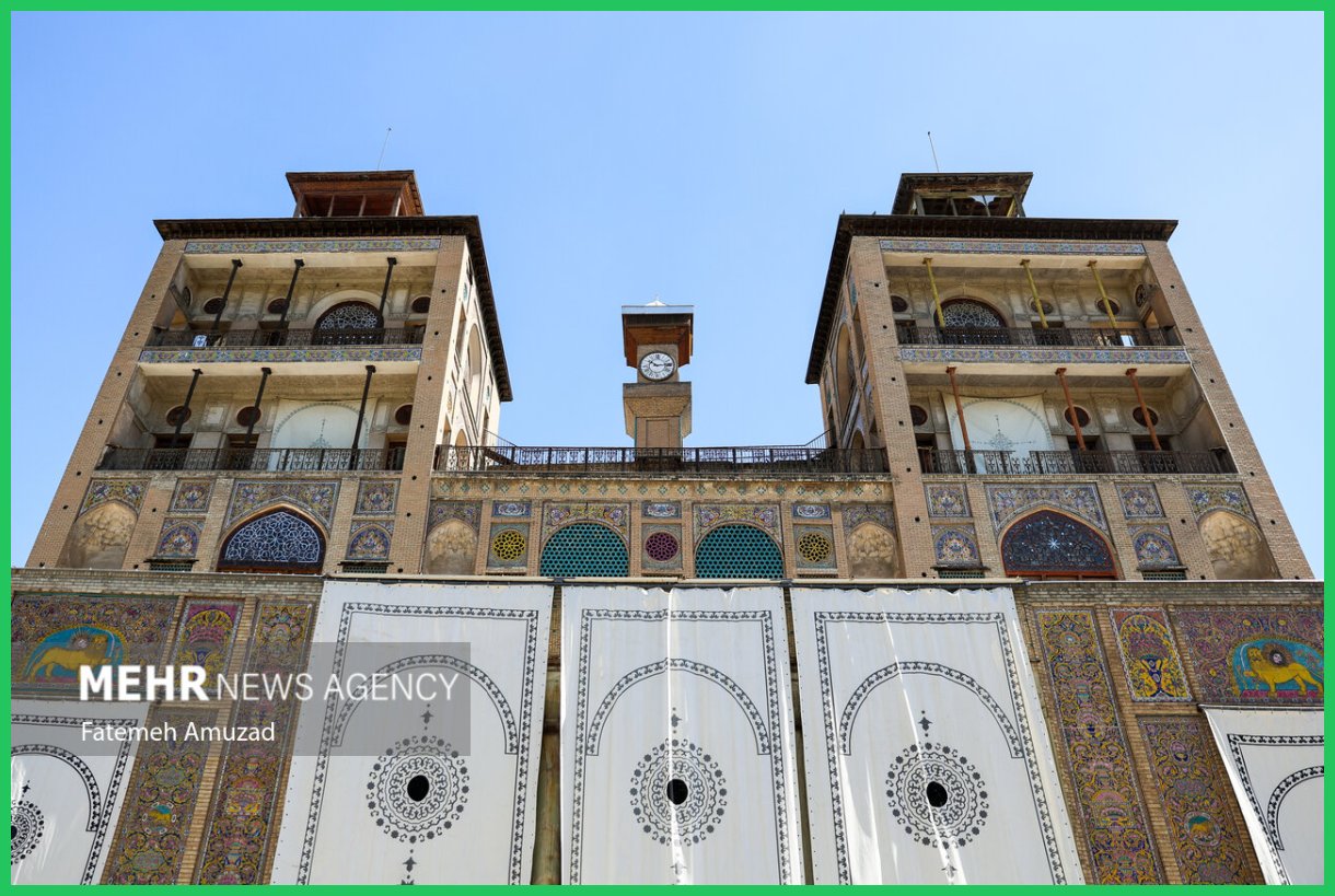 دستور توقف تخلف در کاخ گلستان و مصوبه میزبانی برای نوروز