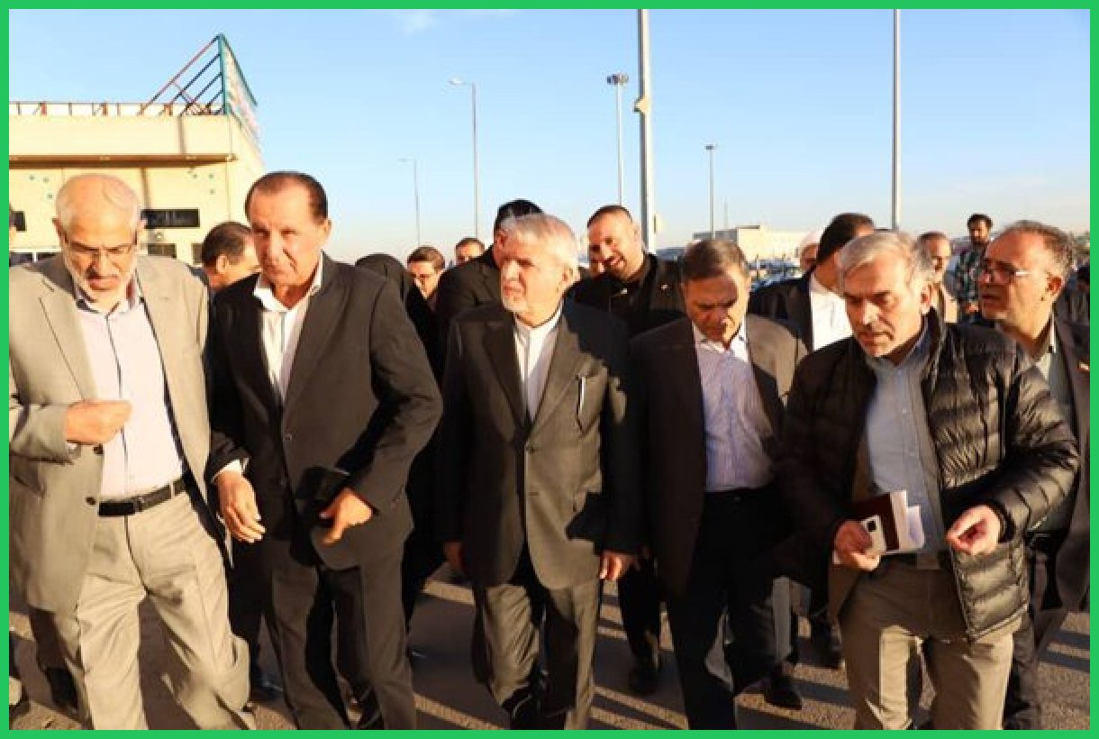 بازدید وزیر میراث فرهنگی از گنبد تاریخی سلطانیه