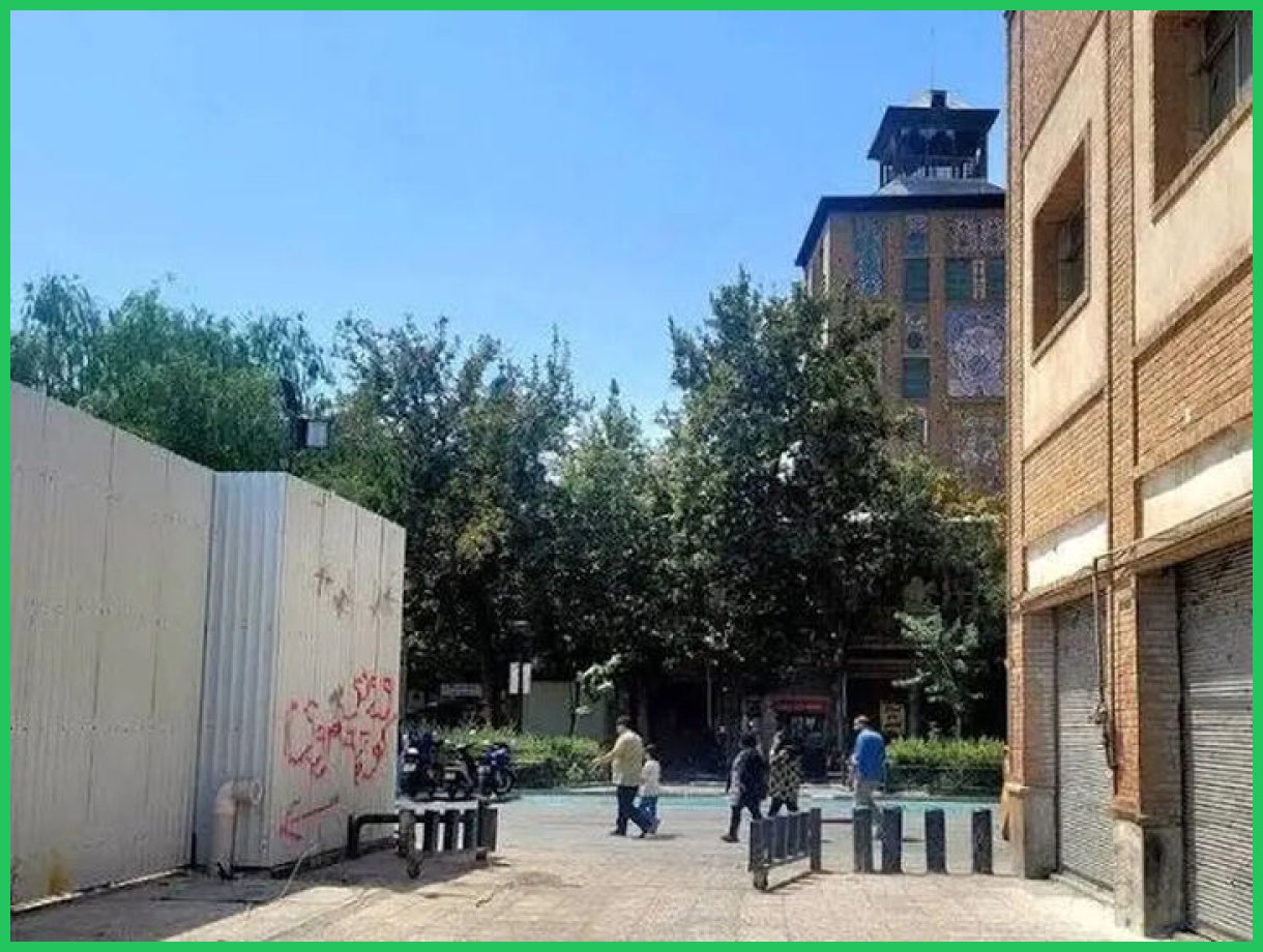 کارگاه پروژه «مروی سنتر» در حریم کاخ گلستان پلمب شد