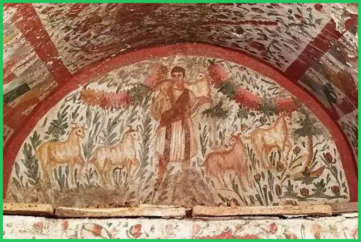 سالم‌ترین تصویر عیسی مسیح در مقبره قرن سوم کشف شد