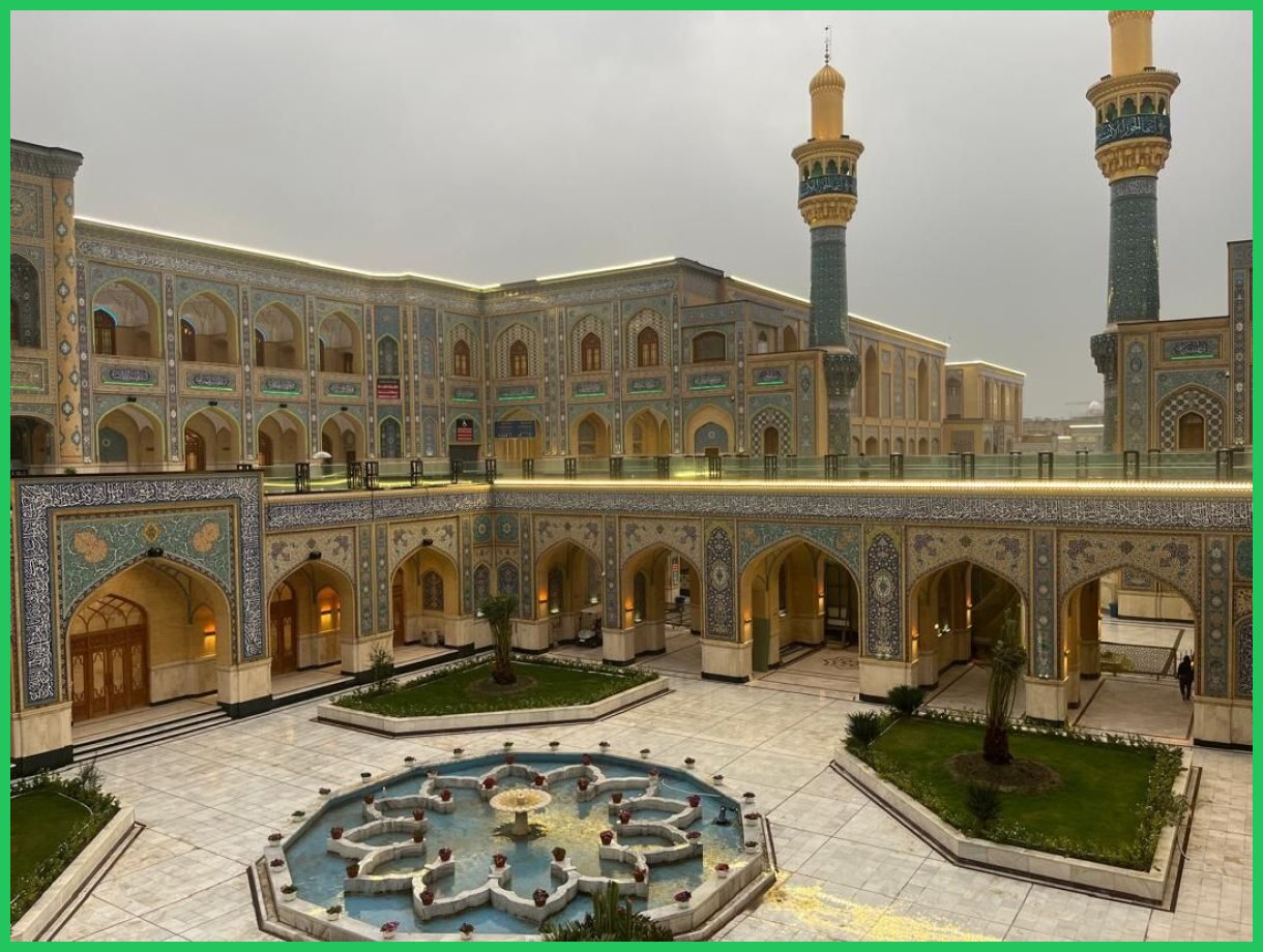 بیش از ۶۰۰ نفر در صحن حضرت زهرا (س) به زائران خدمات ارائه می دهند  