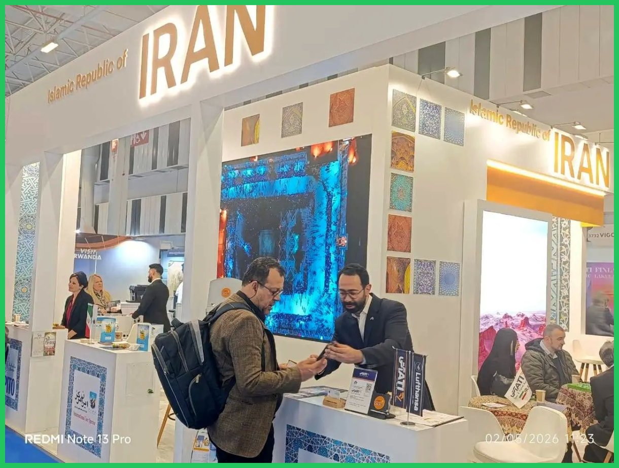 آغاز به کار نمایشگاه گردشگری EMITT 2026 با افتتاح پاویون ایران