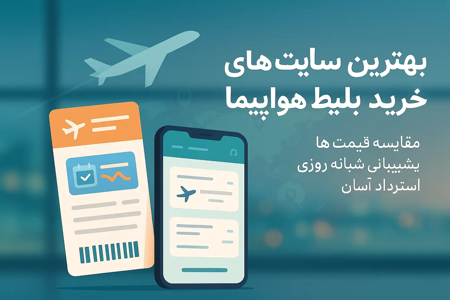 بهترین سایت های برای خرید بلیط هواپیما